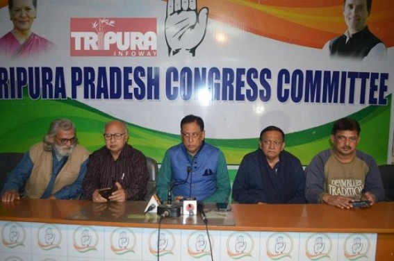 Congress demands CM’s resign over Law & Order deterioration across Tripura Congress demands CM’s resign over Law & Order deterioration across Tripura