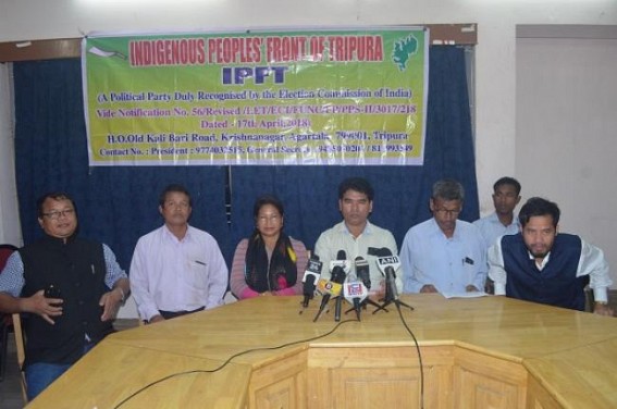 IPFT to hold Delhi-Abhiyan demanding Tipraland IPFT to hold Delhi-Abhiyan demanding Tipraland