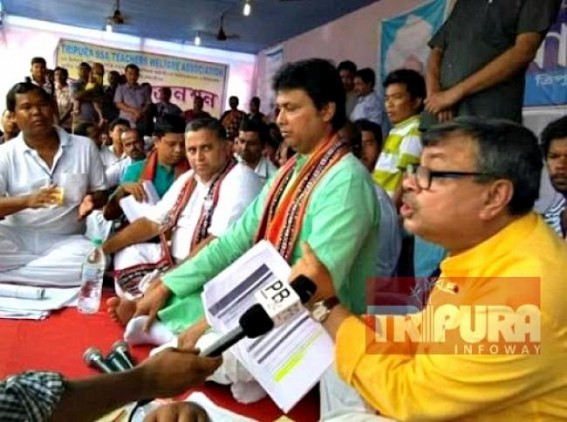 BJPâ€™s Pre-Election Crocodile Tears for SSA teachers Exposed : Massive Resentment fuels among cheated SSA teachers with BJP Govtâ€™s recent U-Turn from Original Stand, Regularization issue hanging  yet