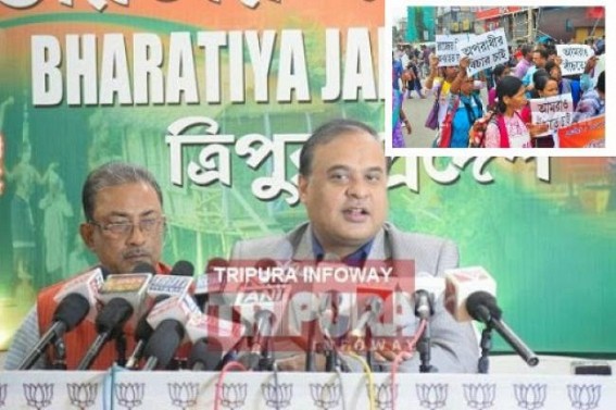 Assam Minister banged in Tripura over his Pre-Election claim on 10323 teachers â€˜Pending Fileâ€™ in Union Law Ministry : File's status goes ambiguous 