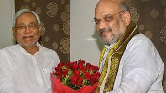 Nitish Kumar meets Amit Shah on Friday late evening
