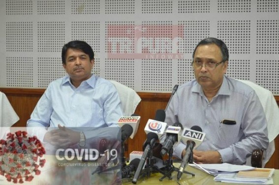 5316 passengers under Surveillance,Institutional Quarantine 49, Home Quarantine 5267 persons in Tripura COVID-19 pandemic : 88 tests completed, found 'Negative' 5316 passengers under Surveillance,Institutional Quarantine 49, Home Quarantine 5267 persons in Tripura COVID-19 pandemic : 88 tests completed, found 'Negative'