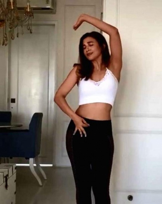 Gauhar Khan shakes a leg on Badshah's 'Genda Phool'