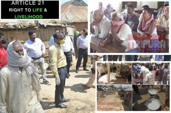 Judiciary ensures â€˜Right to Livelihoodâ€™ in Tripuraâ€™s Lockdown : Based on media reports, Tripura High Court directs Judicial Team to address Goyala Basti milk sellersâ€™ distresses