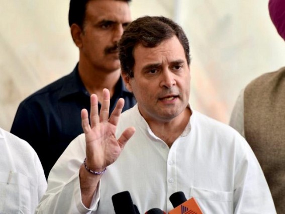 Insensitive, says Rahul Gandhi on freezing DA