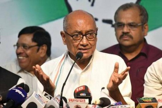 Digvijaya Singh booked for sharing edited video of Shivraj