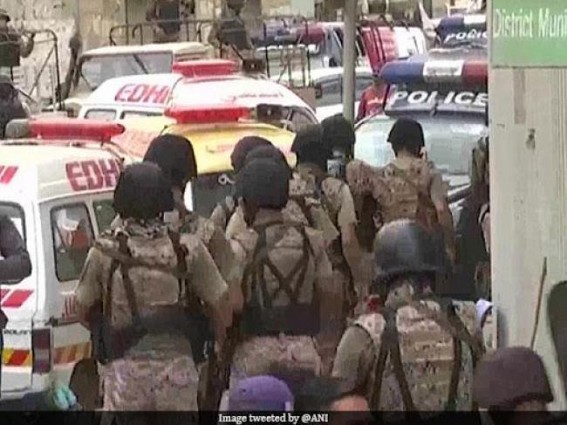 6 killed in Pakistan Stock Exchange attack