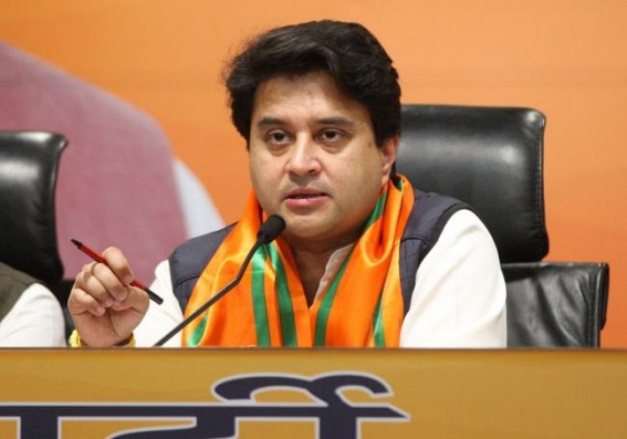Struggle against injustice is religion: Scindia Struggle against injustice is religion: Scindia