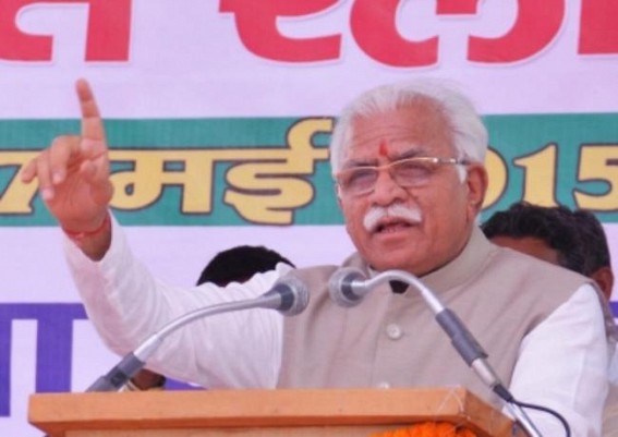 Fearing backlash, Khattar govt to exercise 'restraint' with protesting farmers