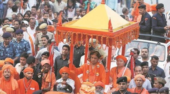 Yogi to participate in Dusshera events at Gorakhpur temple Yogi to participate in Dusshera events at Gorakhpur temple