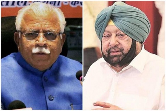 Stop inciting farmers, Khattar asks Punjab CM Stop inciting farmers, Khattar asks Punjab CM