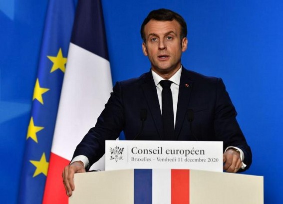 French President Macron tests positive for Covid-19 French President Macron tests positive for Covid-19