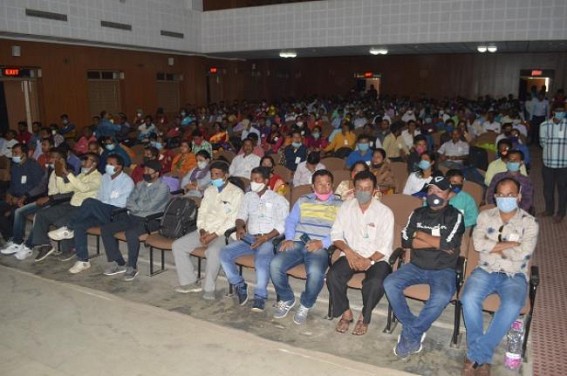 Over 8,000 sacked Teachers to begin Massive Protests from December 3rd in Tripura 