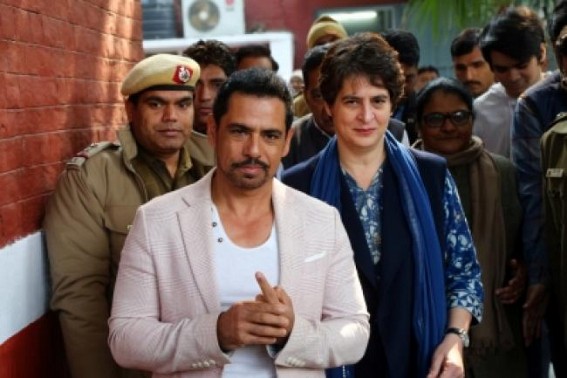 I-T records Robert Vadra's statement in Benami properties case