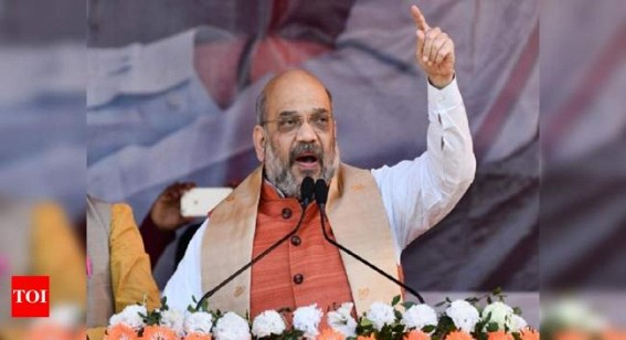 Amit Shah accuses Cong of trying to open Assam to infiltrators Amit Shah accuses Cong of trying to open Assam to infiltrators
