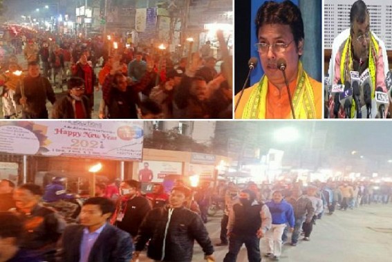 'This is Your so called 'Little Portion' of 10323 and tomorrow We are coming with the 'Bigger Portion' to Talk to You : JMC told CM, EM as Protest mode shifted from Gandhism to 'Charampathi'