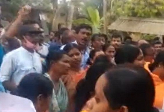 Ahead of Election, BJP Attacked on Tripura CPI-M Former Minister Badal Choudhury's Home seeking Rose Valley money 