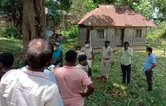 Unknown Woman's Dead Body was found in Amarpur