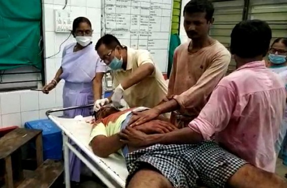 Reckless Driving : 32 Years Old Man Critical after Road Mishap 