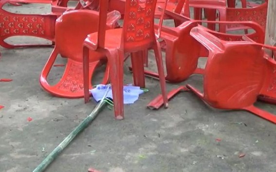 TMC's Massive Rally, BJP's Brutal Attacks, Hospitalization, Police case, Road Blockade on TMCP Foundation Day in Agartala 