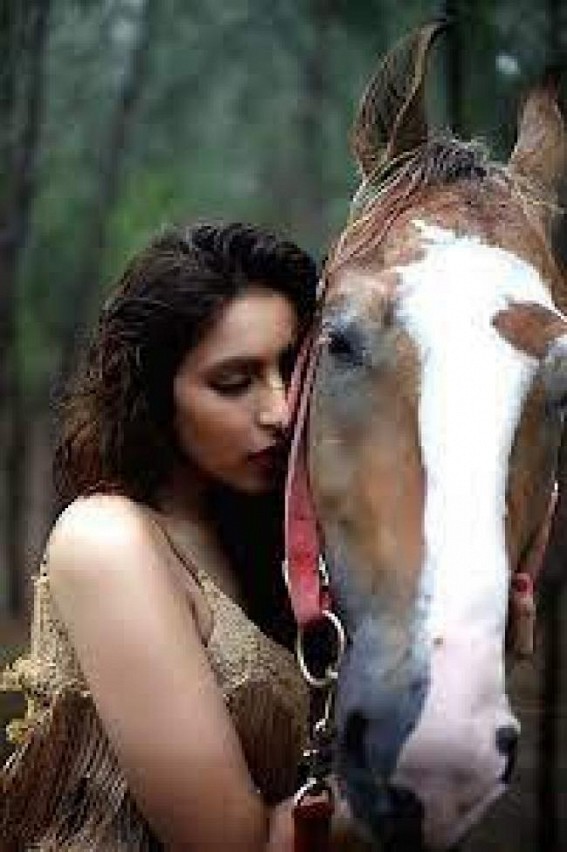 Ishika Taneja learns horse riding, says it's been a long-standing dream