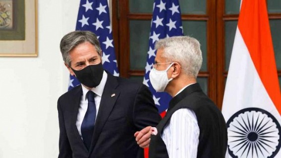 At a time of democratic recession, its vital that US, India stand together: Blinken