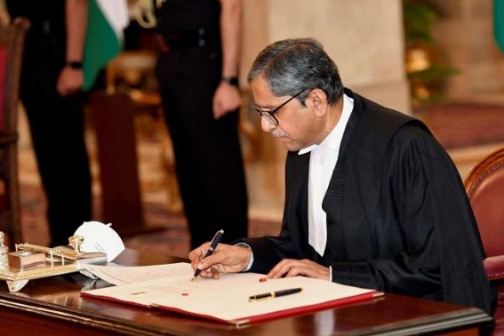Law Minister assured appointment of 9 HC chief justices to be cleared soon: CJI Law Minister assured appointment of 9 HC chief justices to be cleared soon: CJI