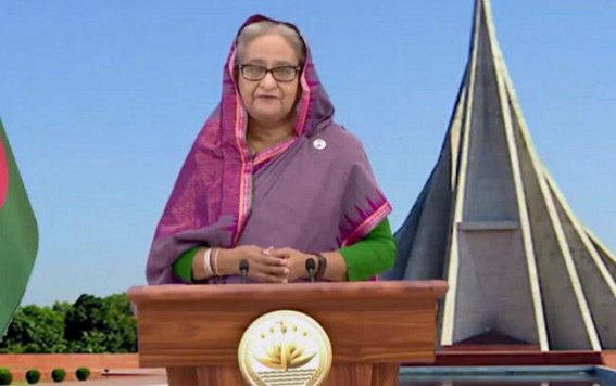 Bangladesh Prime Minister Credits former CM Manik Sarkar for Feni River Bridge Bangladesh Prime Minister Credits former CM Manik Sarkar for Feni River Bridge