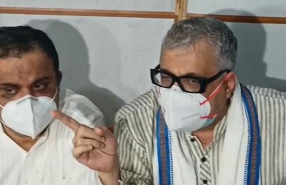 Trinamool MP, National Spokesperson Derek O'Brien arrived in Tripura Trinamool MP, National Spokesperson Derek O'Brien arrived in Tripura