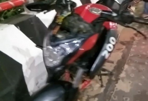 1 Injured in Bike Accident on Agartala Flyover