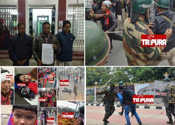 More Strength to JMC against Dictator 'Billu' : After Police booked JMC leaders, JMC  takes Strong Legal Action against 4 Cops for Barbaric Attacks on Agitator, Women, Children, Demolition of Peaceful Protest tent, looting donation box, food and other ite