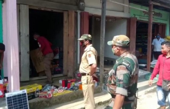 Violating Covid rules, a major section of common people roam in markets, Kanchanpur