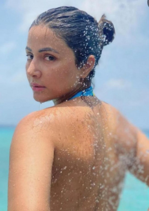 Hina Khan learnt to ride a bike for her role in 'Lines'