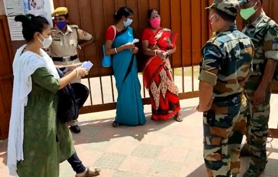 JRBT exams for Group-C Posts conducted in Tripura JRBT exams for Group-C Posts conducted in Tripura