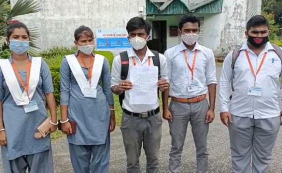 Indecisiveness of Education Dept causing Massive Suffering for the College Students in Tripura : Students reel though Uncertain Future Indecisiveness of Education Dept causing Massive Suffering for the College Students in Tripura : Students reel though Uncertain Future