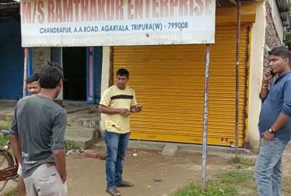 Shop looted twice in a month at Chandrapur 