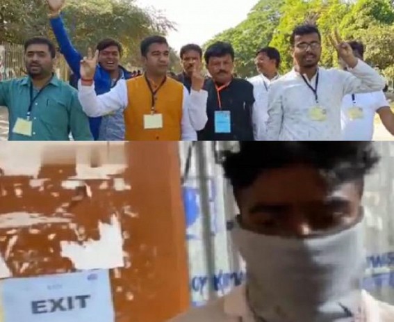 Death of Democracy : BJP's massive Rigging and Violence Irked netizens, Slammed BJP over Chappa-Victory Death of Democracy : BJP's massive Rigging and Violence Irked netizens, Slammed BJP over Chappa-Victory