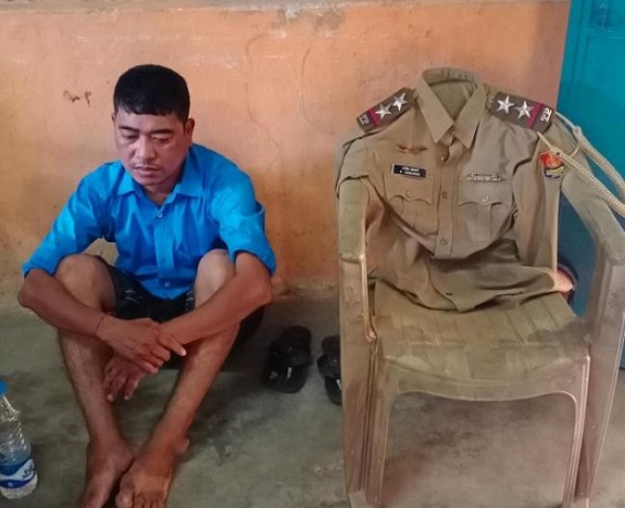 'Fake Police' detained in Agartala who was Extorting Public with Fake NDPS Cases 