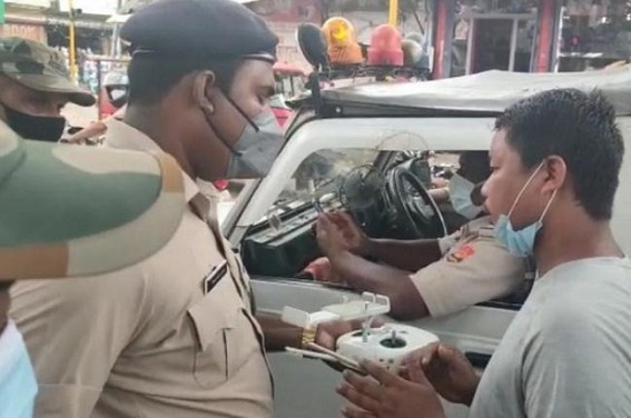 Two youths arrested for flying drone cameras in Agartala