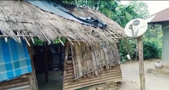 Panchayat Corruption : True beneficiaries deprived of getting Govt housing projects in Belonia