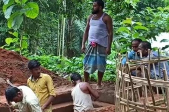 Bishalgarh : False news of murder given to police personnel and journalists Bishalgarh : False news of murder given to police personnel and journalists