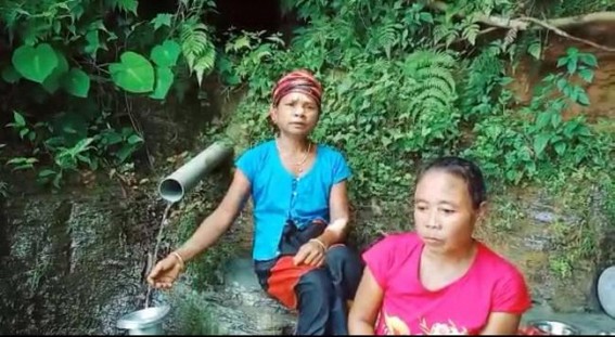 Massive Drinking water scarcity in rural areas in Tripura : ADC areas are biggest Sufferers Massive Drinking water scarcity in rural areas in Tripura : ADC areas are biggest Sufferers