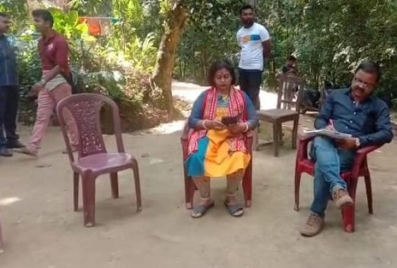 Housewife was killed allegedly at Amarpur