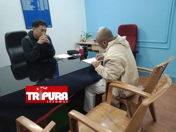 BJP goons organized a deadly attack on resigned MLA Asish Das