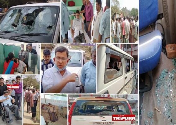 'BJP is a Party for Savages, Uncivilized.........', Says Attacked CPI-M Former Minister Badal Choudhury after BJP's Brutal Attack on CPI-M, GMP members at Hrishyamukh 'BJP is a Party for Savages, Uncivilized.........', Says Attacked CPI-M Former Minister Badal Choudhury after BJP's Brutal Attack on CPI-M, GMP members at HrishyamukhÂ