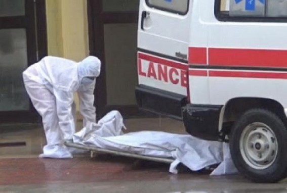 Tripura Records 13 Covid Deaths in 1 Day, 783 New Positive Cases : AMC Commissioner held meeting with Battala Crematorium Staff 