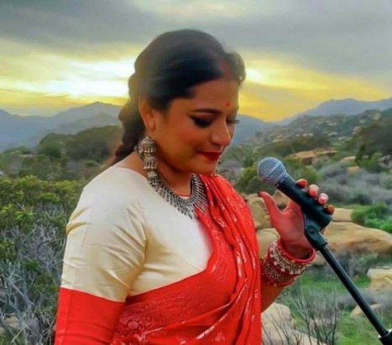 Suchismita's 'Damaru' fuses devotional music with EDM, rap, classical Suchismita's 'Damaru' fuses devotional music with EDM, rap, classical