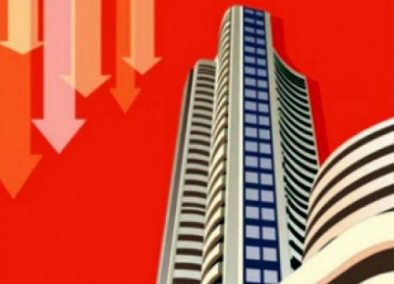 Equity indices settle sharply low, Sensex down over 1K points Equity indices settle sharply low, Sensex down over 1K points