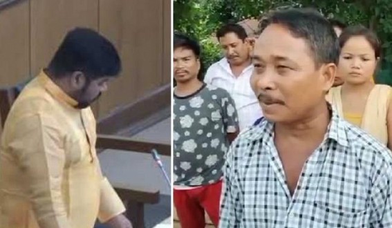 Minister Sushanta Chowdhury escaped from his own Constituency Majlishpur as Locals Restricted his entry saying ‘No Entry if No Development’ Minister Sushanta Chowdhury escaped from his own Constituency Majlishpur as Locals Restricted his entry saying ‘No Entry if No Development’