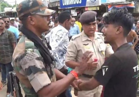 Nesha Mukt Tripura: 2 caught red-handed with drugs while selling in Jirania by local traders Nesha Mukt Tripura: 2 caught red-handed with drugs while selling in Jirania by local traders